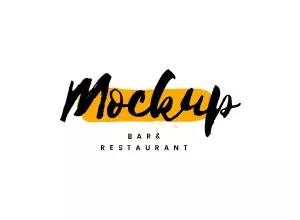 Mockup Bar e Restaurante